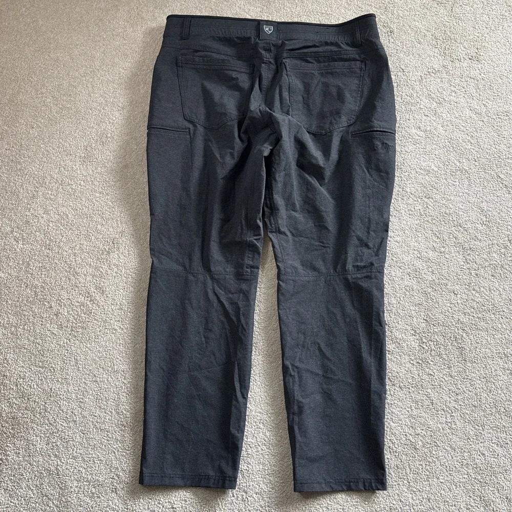 Kuhl Deceptr Pants 38x30 (38x28) Dark Gray Outdoor Performance Stretch Hiking